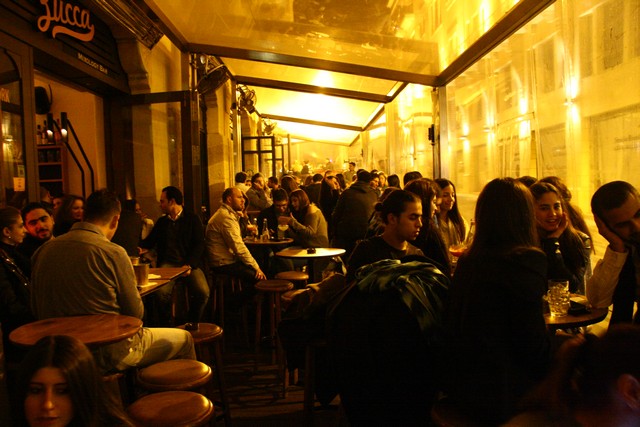 Uruguay Street on Friday Night 